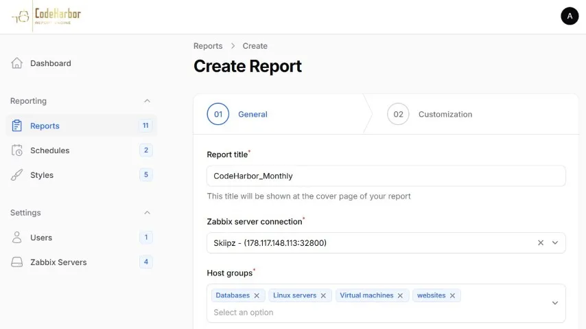 Create a Report