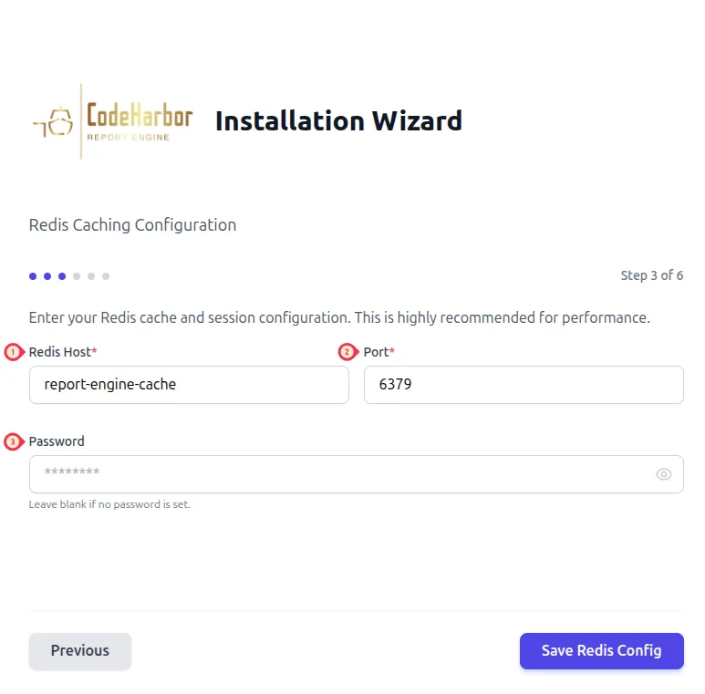 configuration-wizard step 3